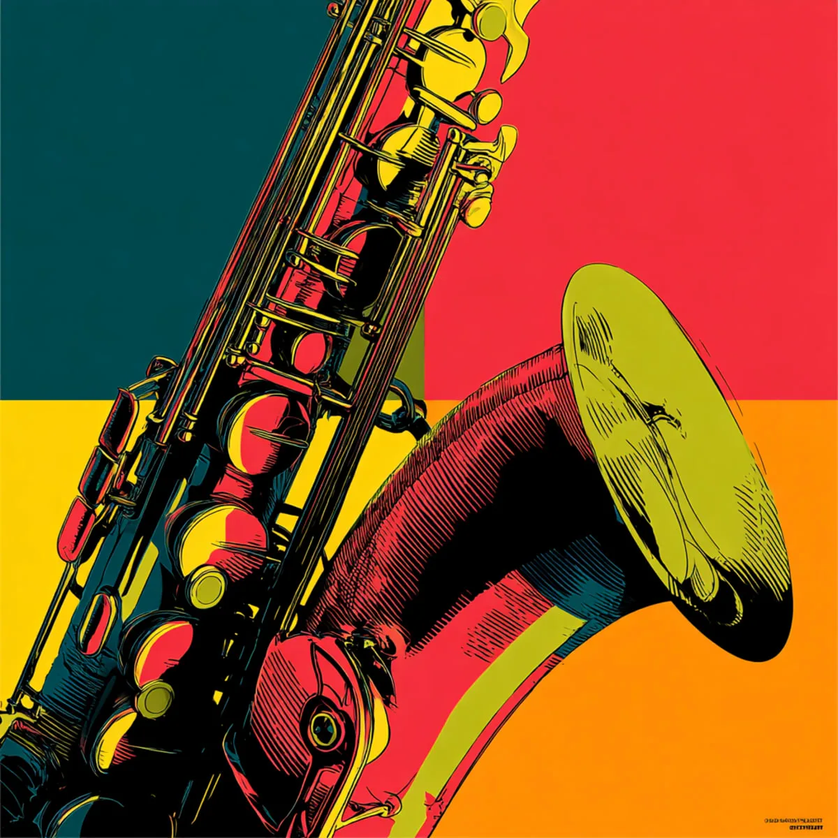 Brush Strokes At Noon