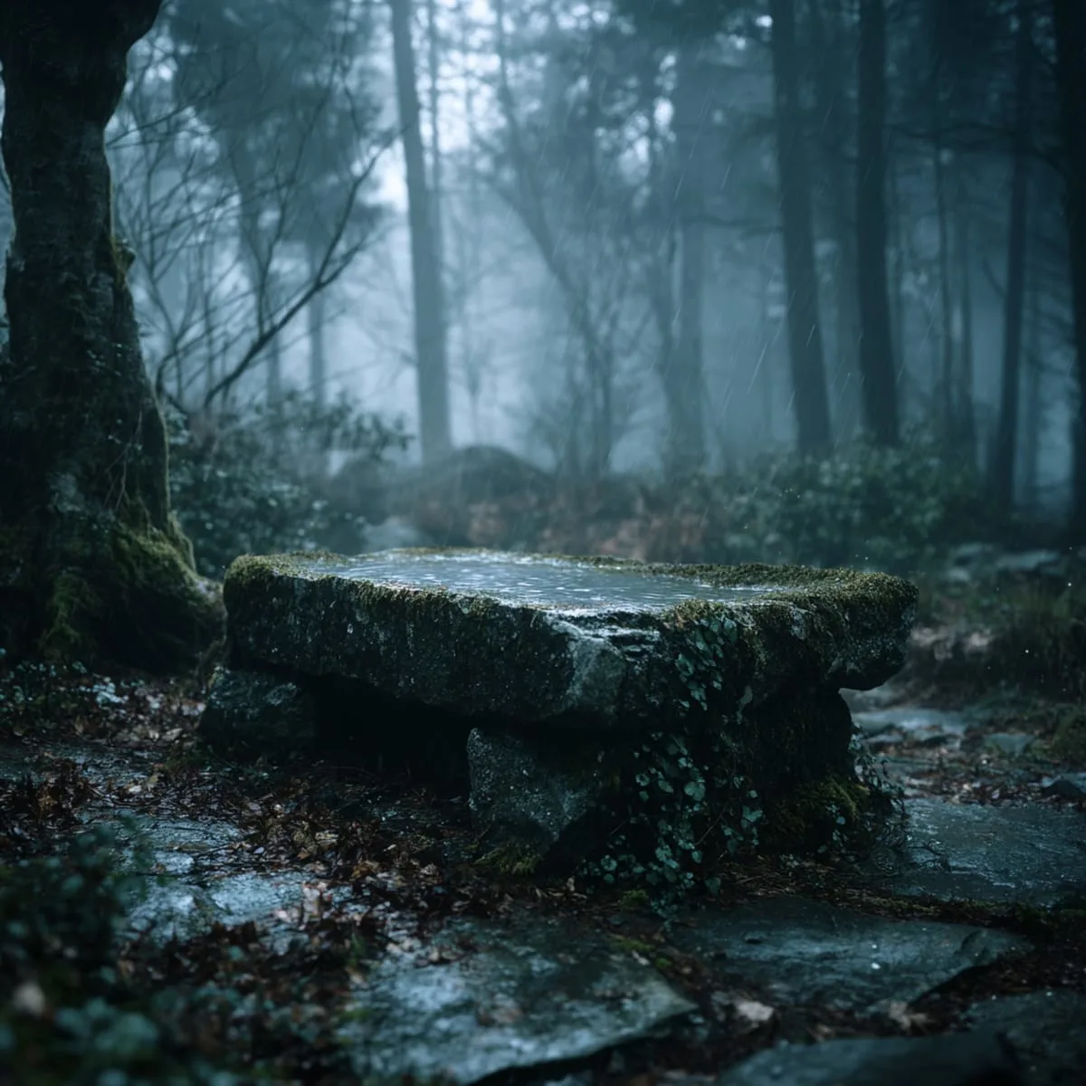 Rain Over Sacred Stone