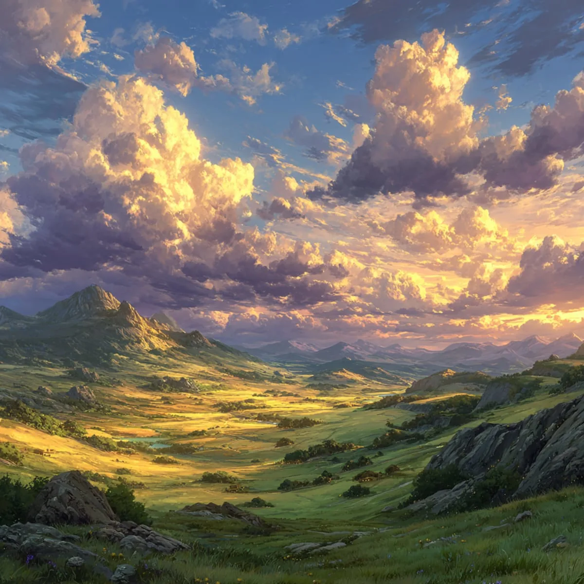 Over the Rolling Hills